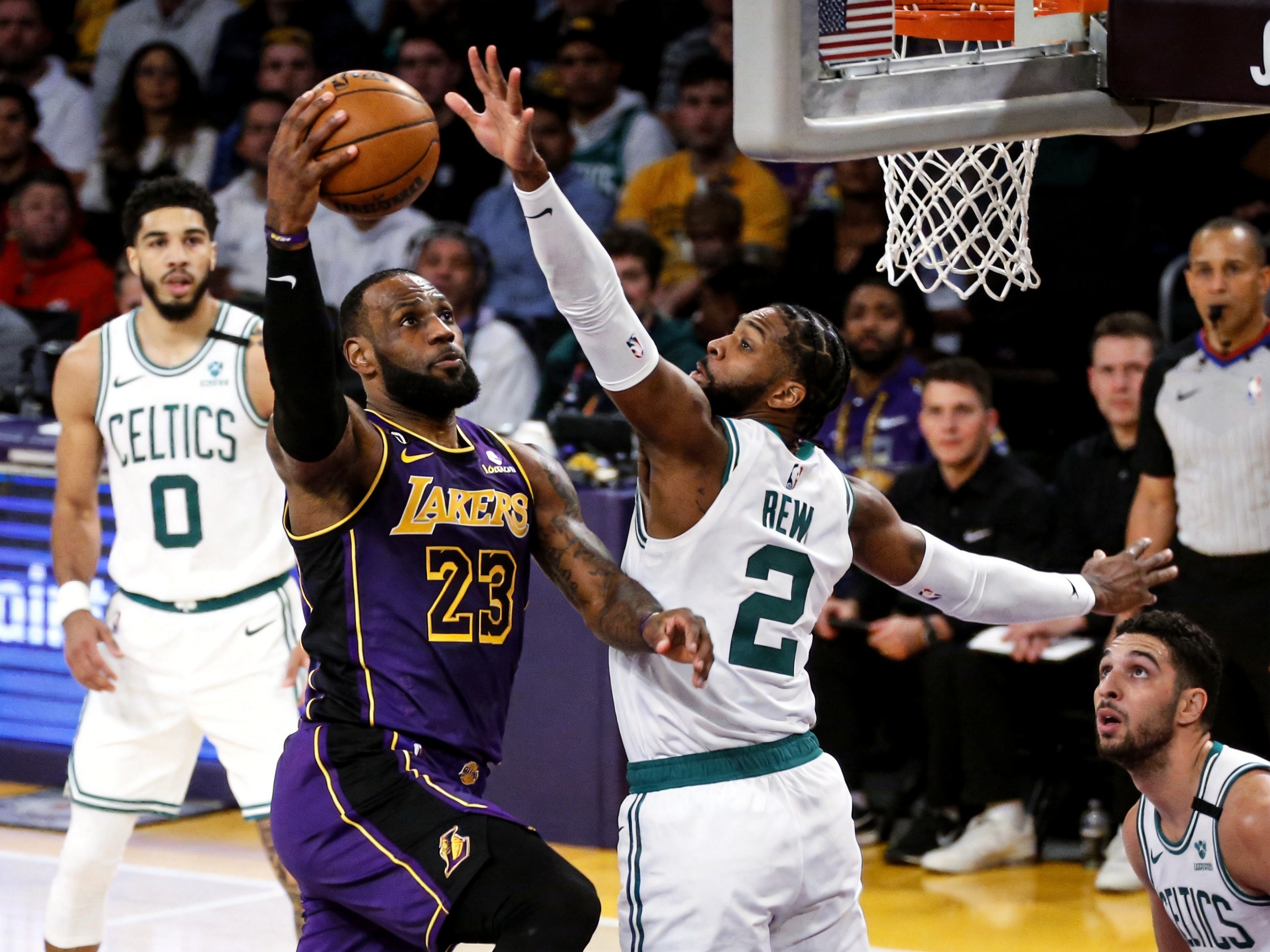 NBA赛事资讯 湖人vs凯尔特人 精彩集锦